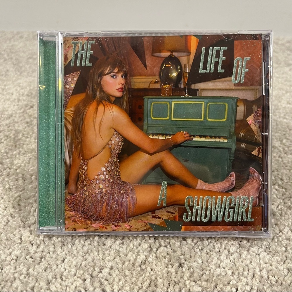 Taylor Swift The Life of a Showgirl CD Life is a Song Acoustic Version Limited